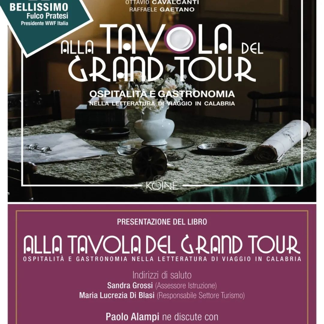 Presentazione di “Alla Tavola del Grand Tour” di Ottavio Cavalcanti e Raffaele Gaetano