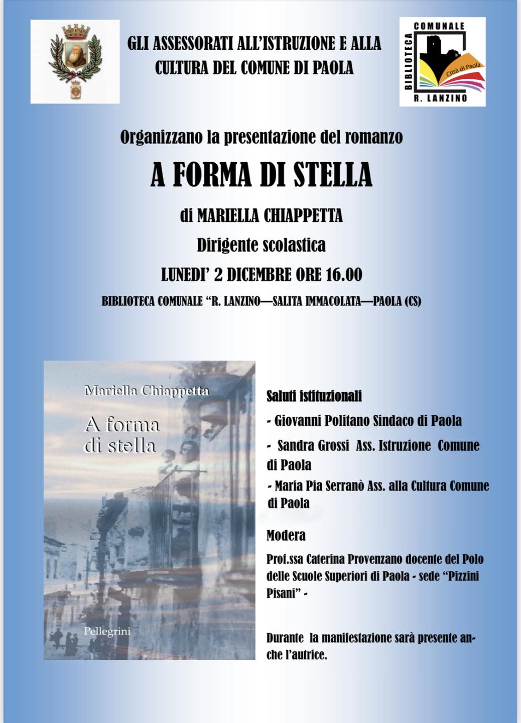 Presentazione de “A forma di stella”